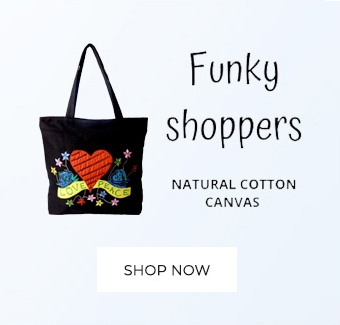 Canvas Shopper bags